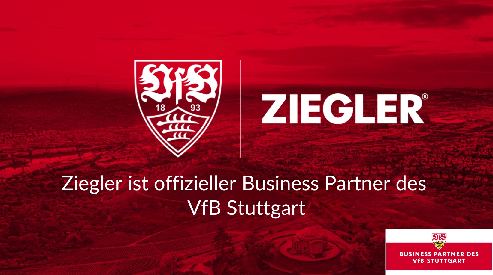 Ziegler Ist offizieller Business Partner des VfB Stuttgart