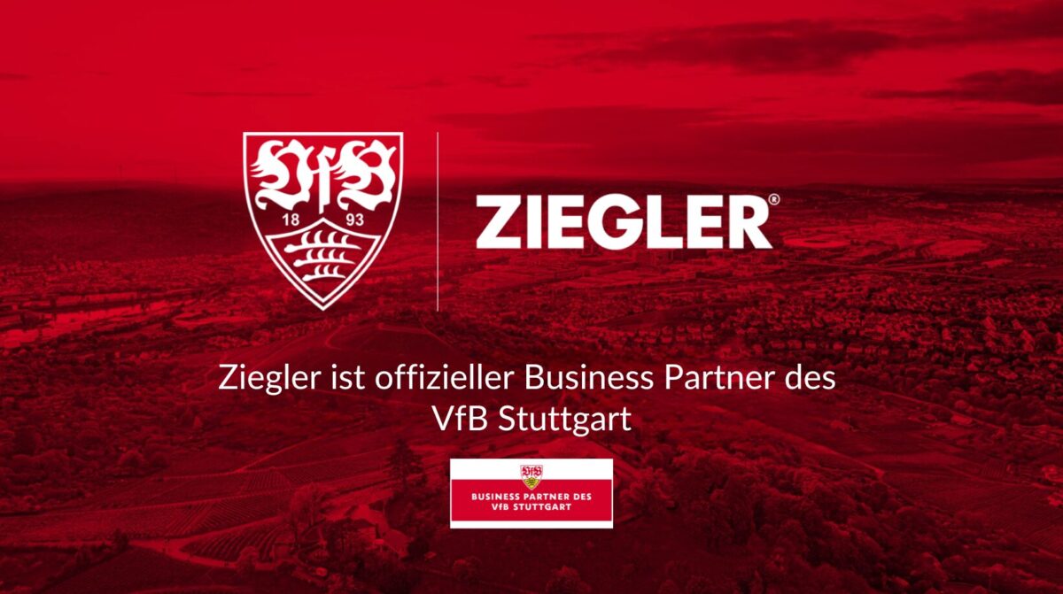 Ziegler ist offizieller Partner des VfB Stuttgart